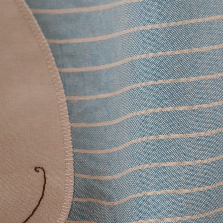 lniany worek do przedszkola dla chłopca