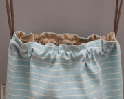 pastelowy worek do przedszkola