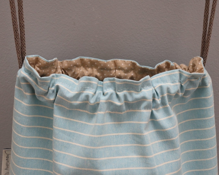 pastelowy worek do przedszkola