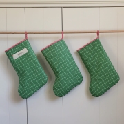 personalizowane skarpety swiateczne kolor zielony 1.JPG