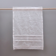 firana RUSTICO - zawieszona na tunel na karniszu