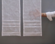 firana RUSTICO - zazdrostki transparentne, pięknie filtrują światło