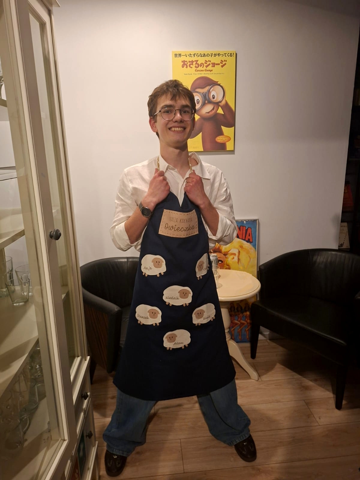 personalizowany fartuch kuchenny na 18-te urodziny